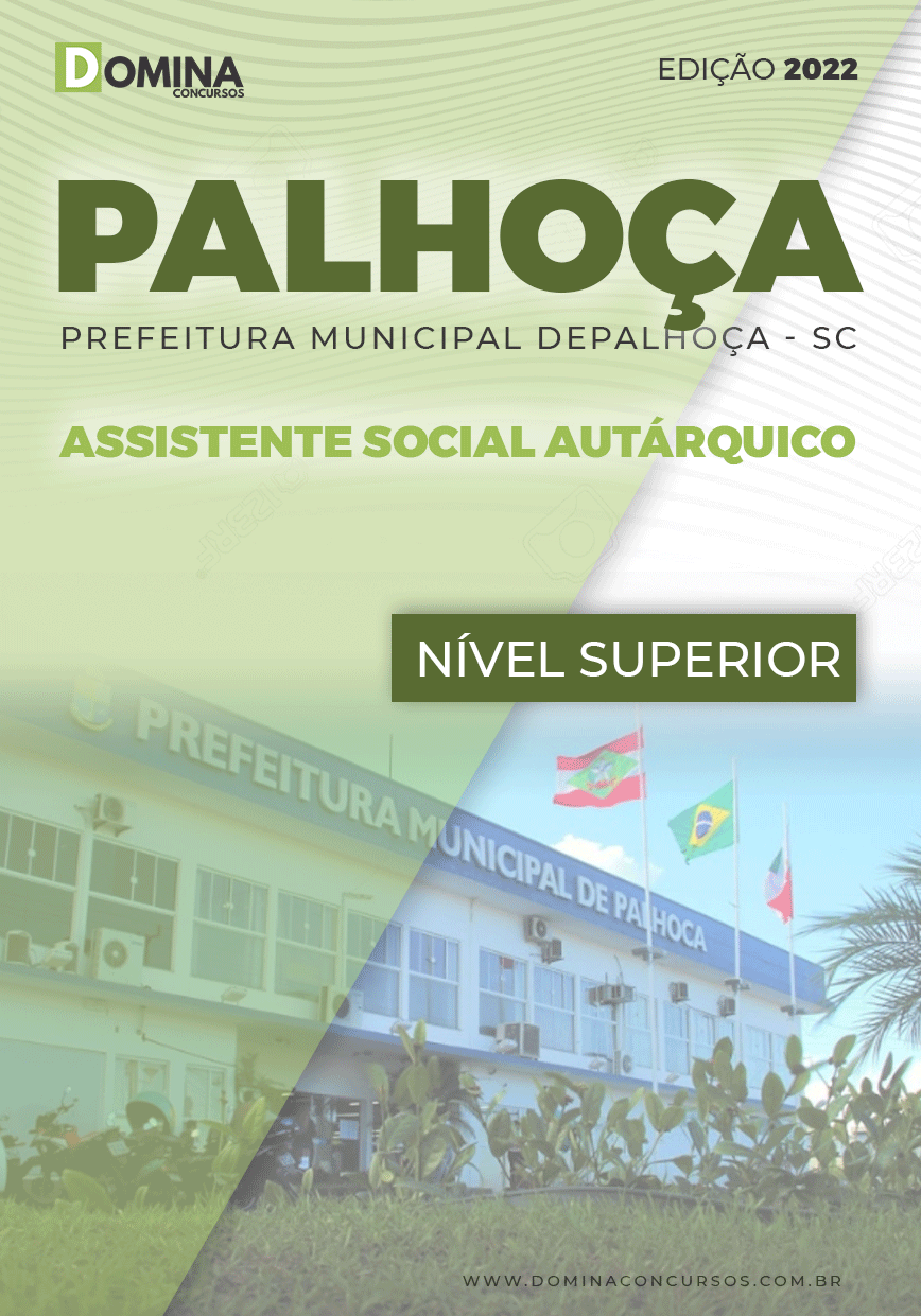 Apostila IPPA Palhoça SC 2022 Assistente Social Autárquico