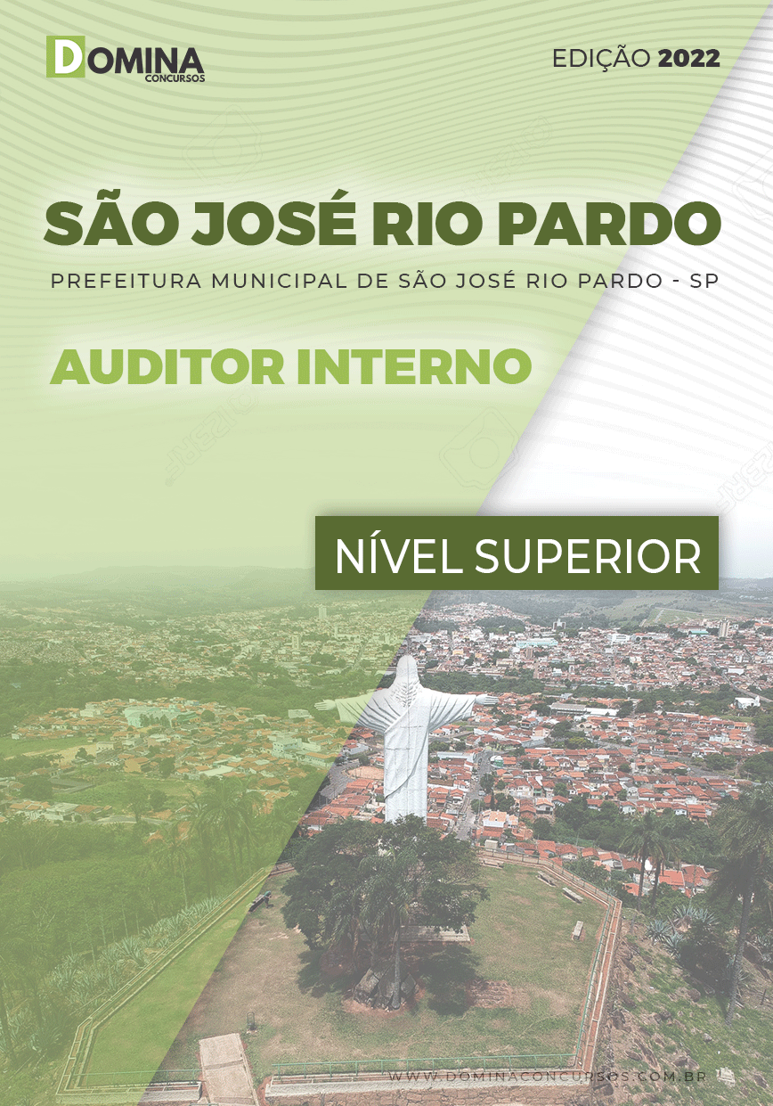 Apostila Pref São José Rio Pardo SP 2022 Auditor Interno