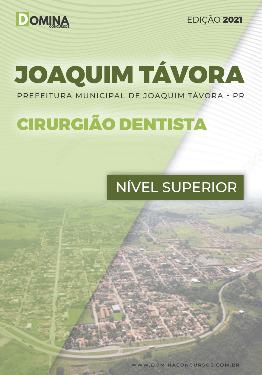 Apostila Pref Joaquim Távora PR 2021 Cirurgião Dentista