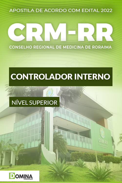 Apostila Concurso CRM RR 2022 Controlador Interno