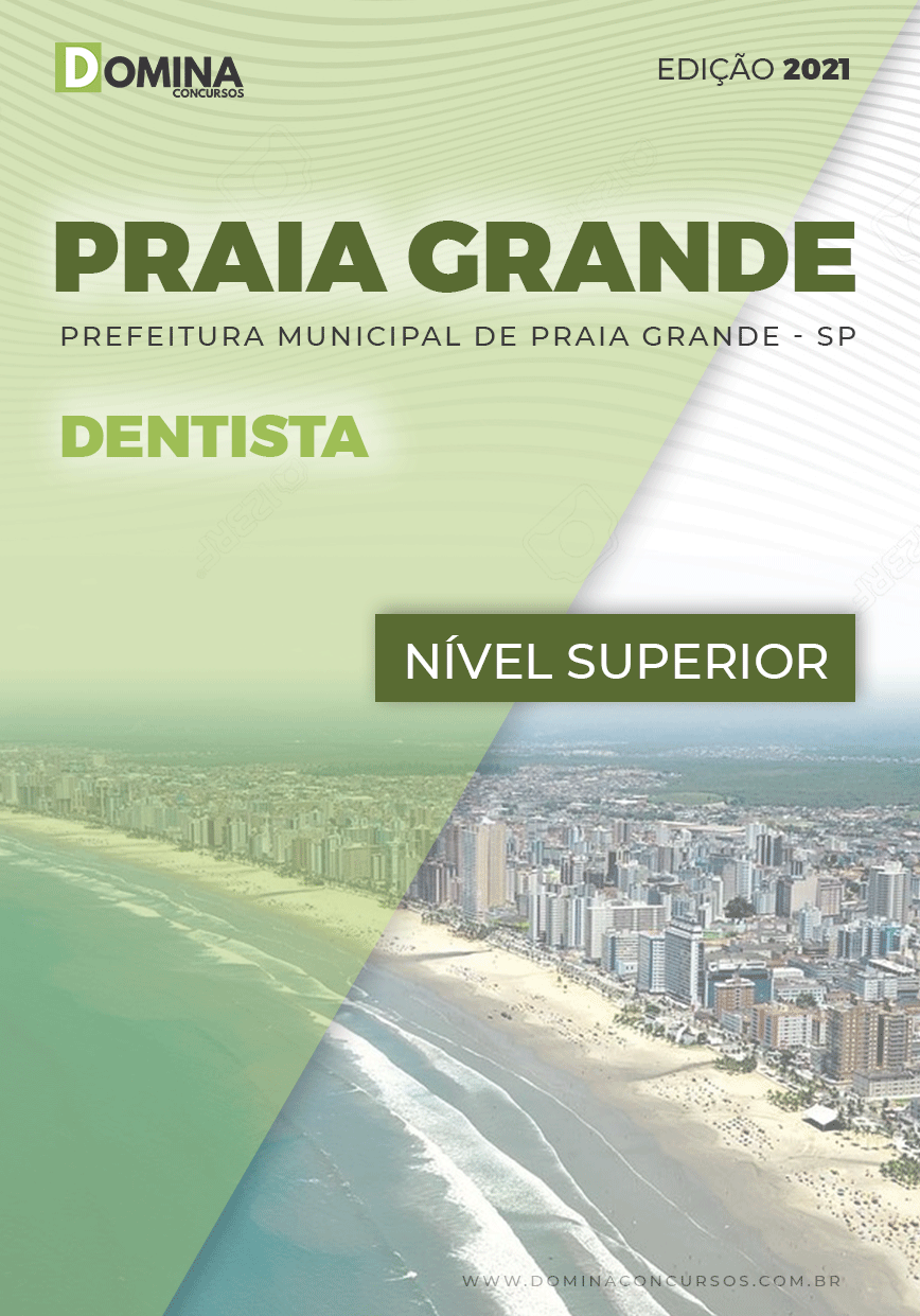 Apostila Concurso Praia Grande SP 2021 Dentista 20 Horas