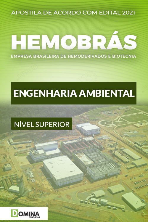 Apostila Concurso Hemobrás 2021 Analista Engenharia Ambiental