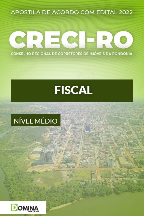 Apostila Digital Concurso Público CRECI RO 2022 Fiscal