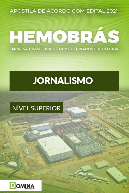 Apostila Hemobrás 2021 Analista Administrativo Jornalismo