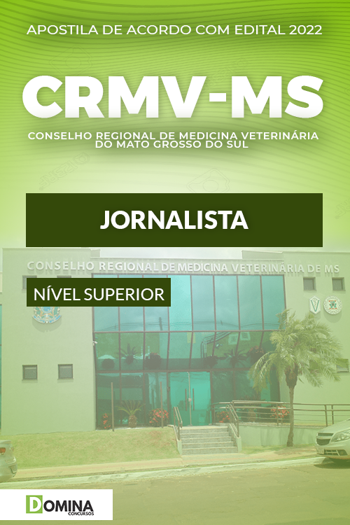 Apostila Concurso Público CRMV MS 2022 Jornalista