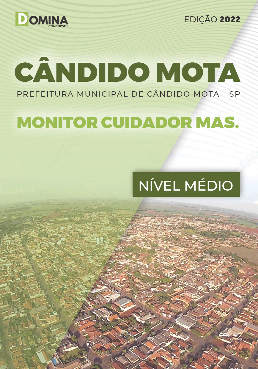 Apostila Pref Cândido Mota SP 2022 Monitor Cuidador