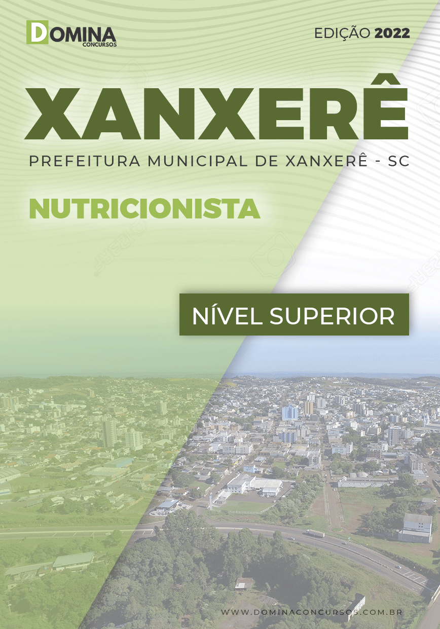 Apostila Concurso Pref Xanxerê SC 2021 Nutricionista
