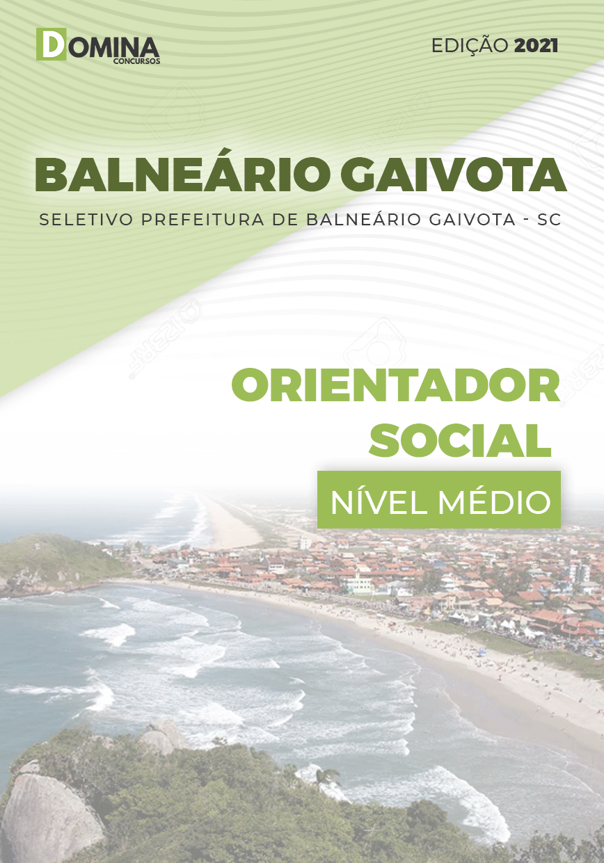 Apostila Pref Balneário Gaivota SC 2021 Orientador Social