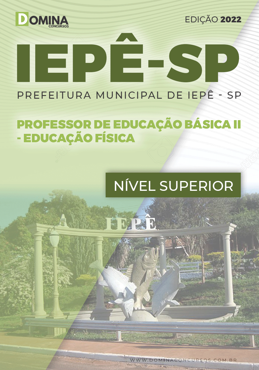 Apostila Concurso Iepê SP 2022 PEB II Educação Física