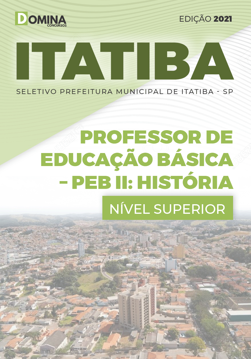 Apostila Pref Itatiba SP 2021 Professor PEB II História