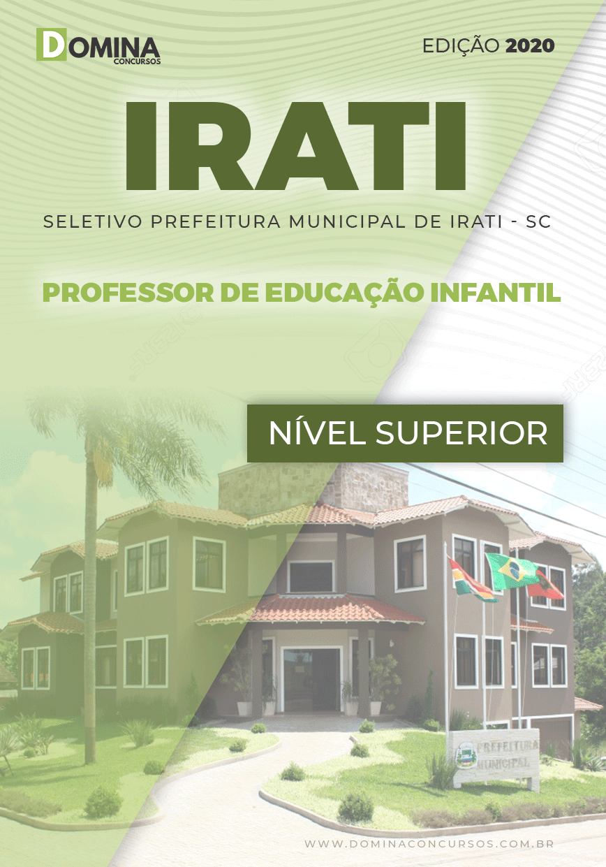Apostila Pref Irati SC 2021 Professor de Educação Infantil