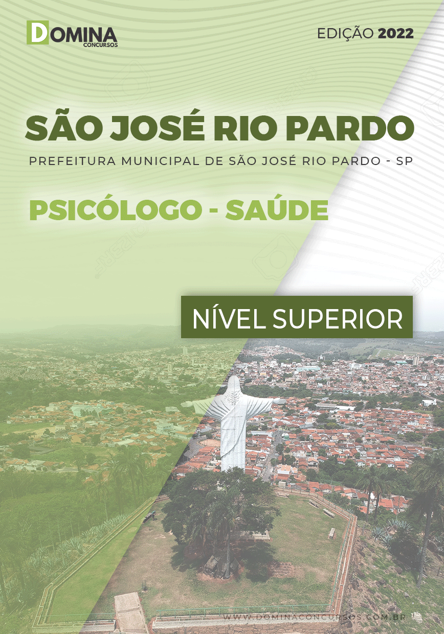Apostila Pref São José Rio Pardo SP 2022 Psicólogo Saúde