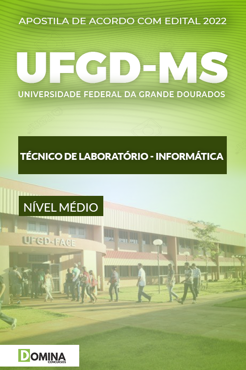 Apostila UFGD MS 2022 Técnico de Laboratório Informática