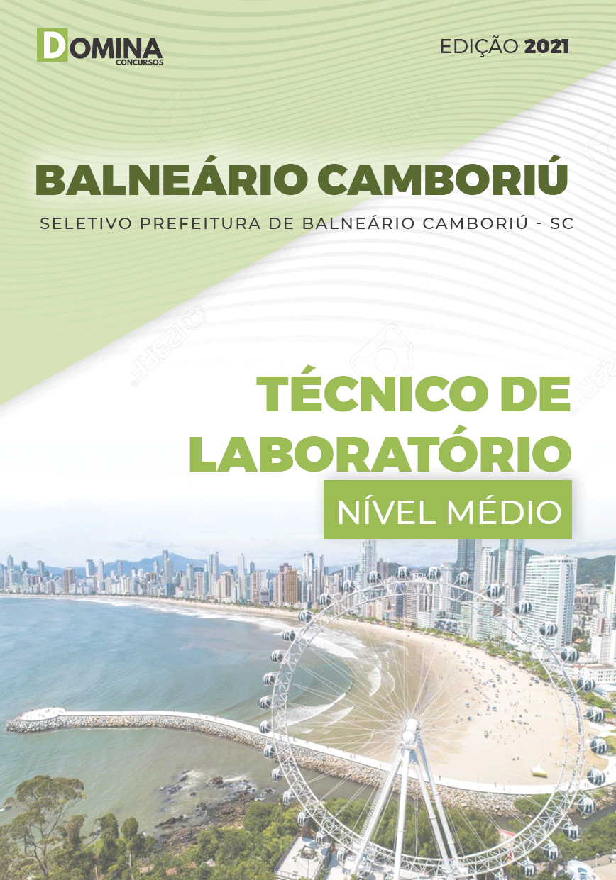 Apostila Balneário Camboriú SC 2021 Técnico de Laboratório