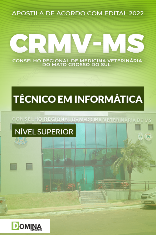 Apostila Concurso CRMV MS 2022 Técnico em Informática