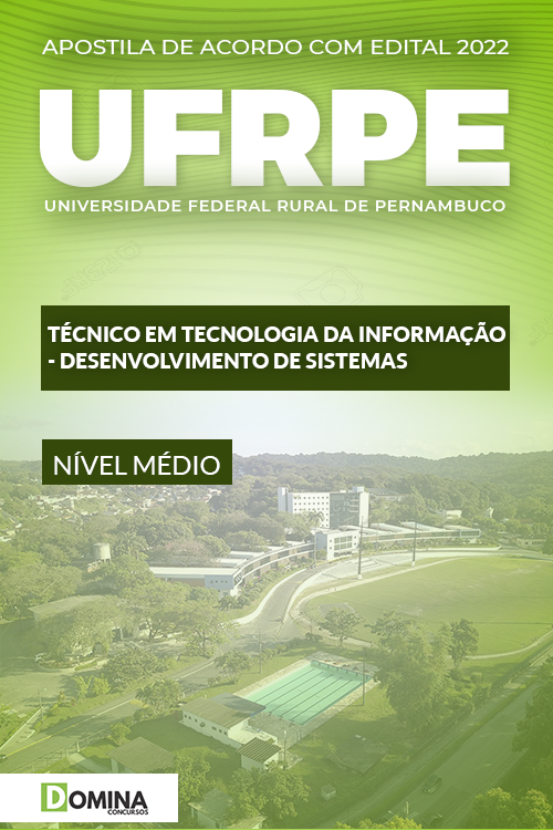 Apostila UFRPE 2022 Técnico TI Desenvolvimento Sistemas