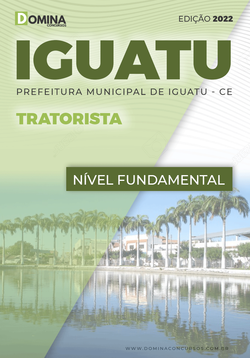 Apostila Concurso Público Pref Iguatu CE 2022 Tratorista