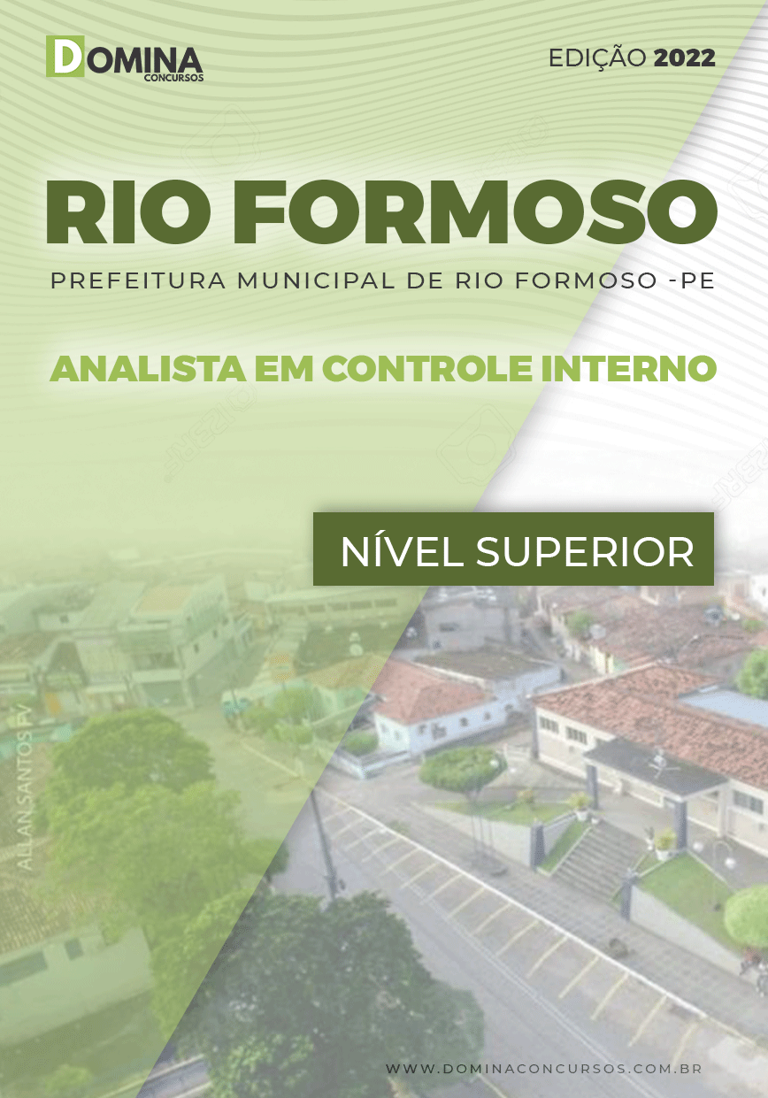 Apostila Câmara Rio Formoso PE 2022 Analista Controle Interno