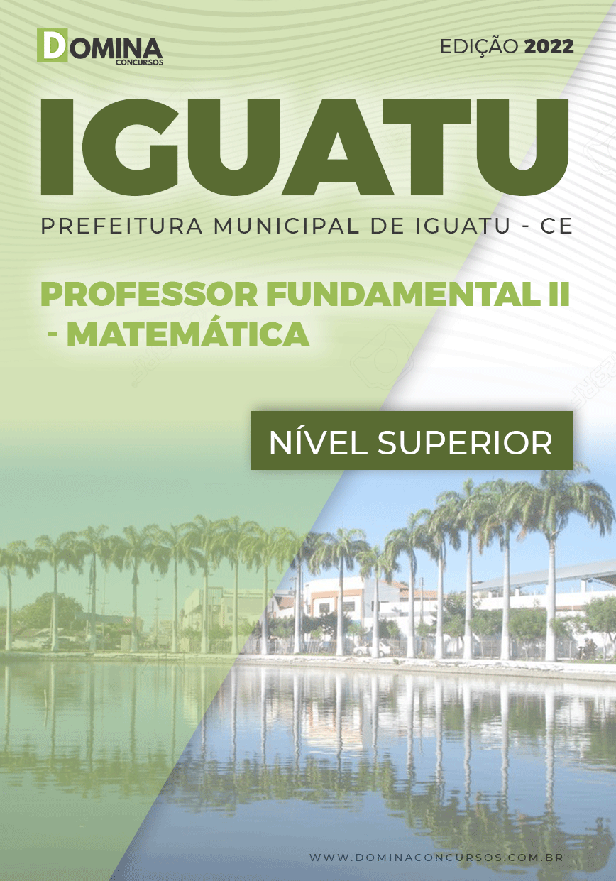 Apostila Pref Iguatu CE 2022 Professor II Matemática