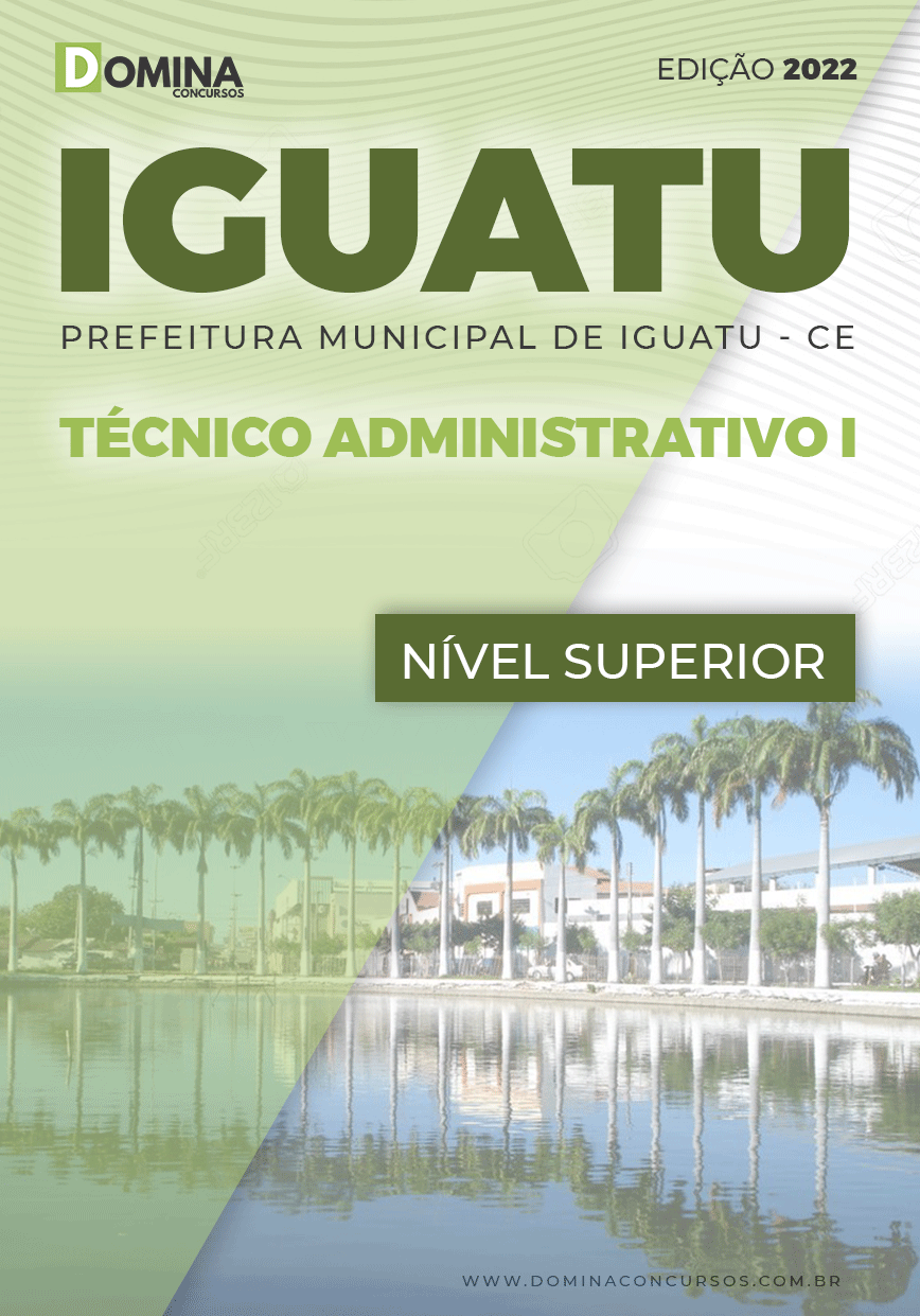 Apostila Concurso Pref Iguatu CE 2022 Técnico Administrativo I