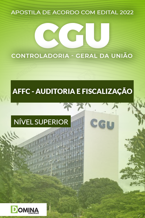 Apostila Concurso CGU 2022 Auditoria e Fiscalização