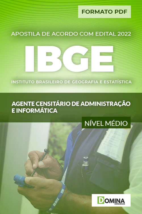 Apostila IBGE 2022 Agente Censitário Administração e Informática