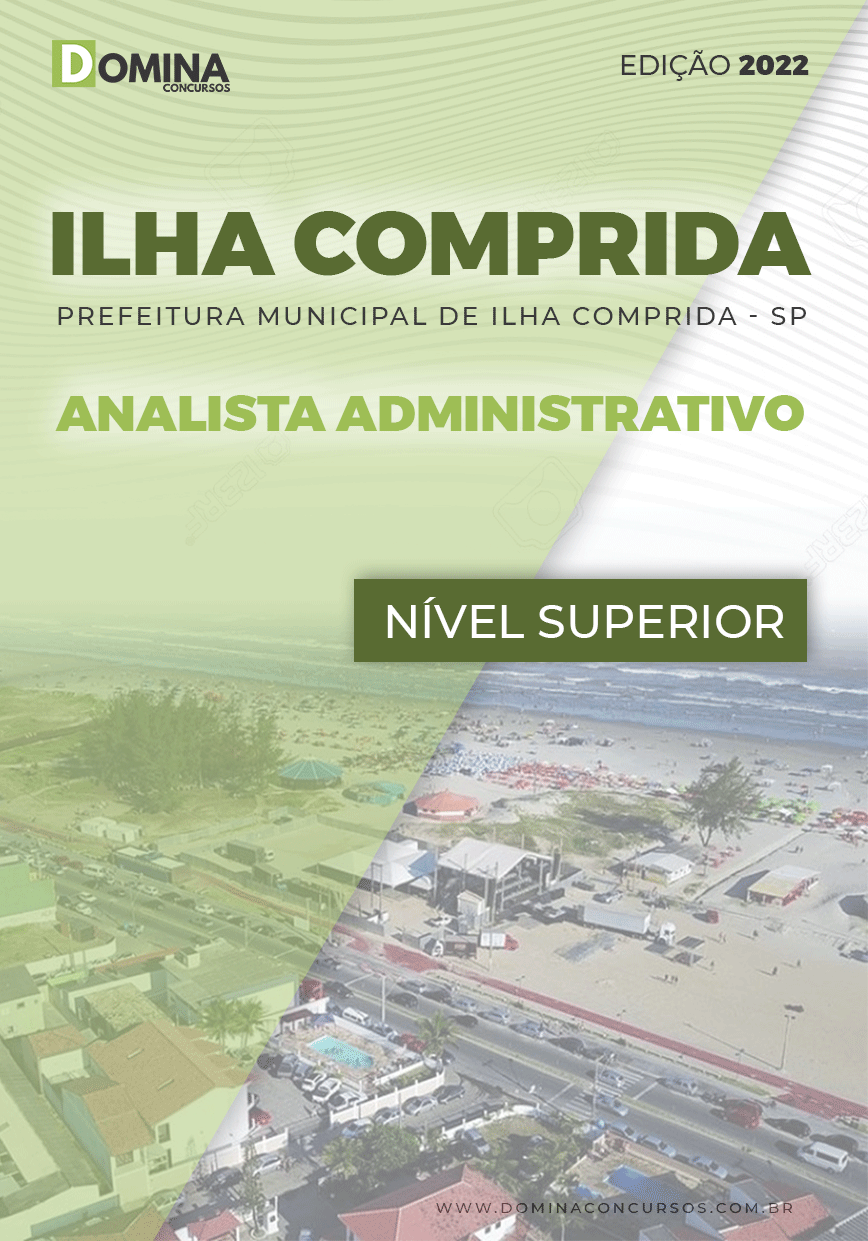 Apostila Ilha Comprida SP 2022 Analista Administrativo