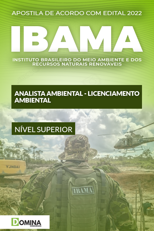 Apostila IBAMA 2022 Analista Licenciamento Ambiental