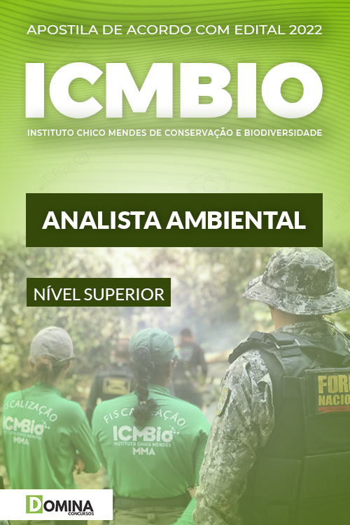 Apostila Concurso ICMBio 2022 Analista Ambiental Cebraspe