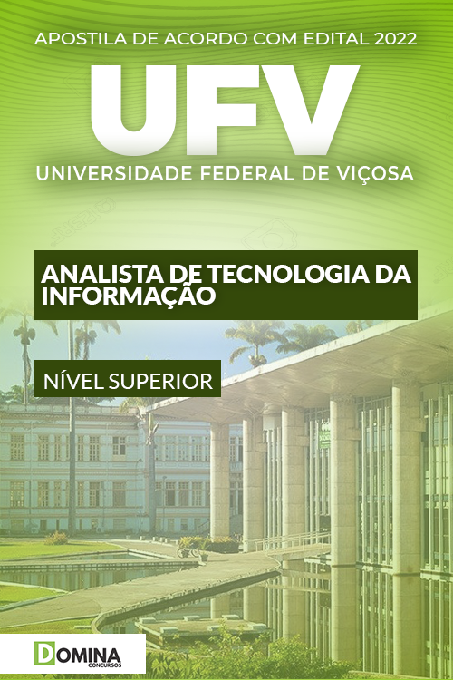 Apostila Concurso UFV 2022 Analista Tecnologia da Informação