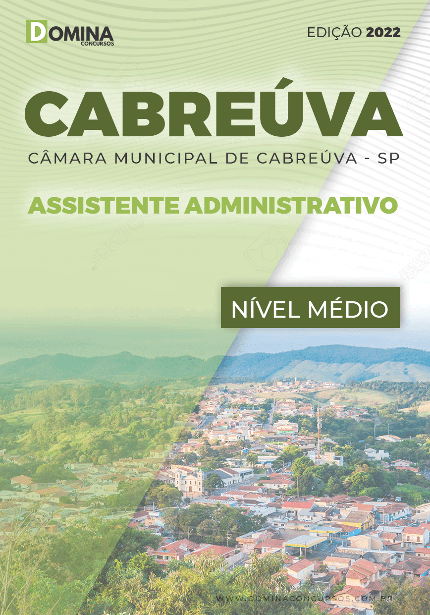 Apostila Cabreúva SP 2022 Assistente Administrativo
