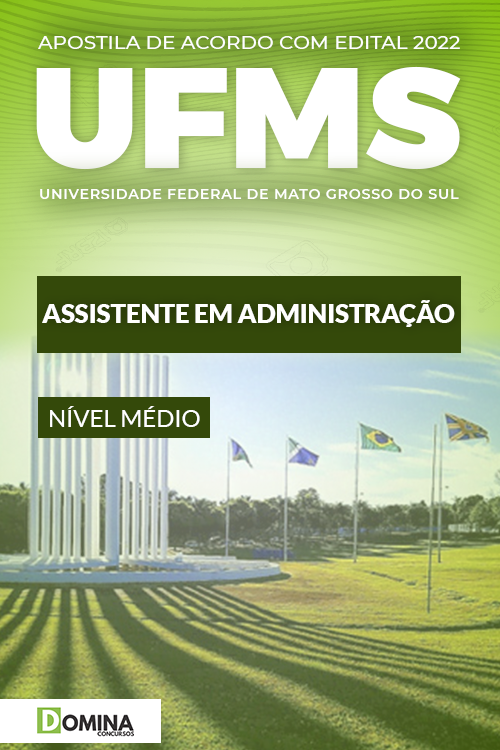 Apostila Concurso UFMS 2022 Assistente em Administração