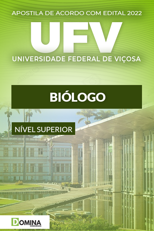 Download Apostila Concurso UFV 2022 Biólogo