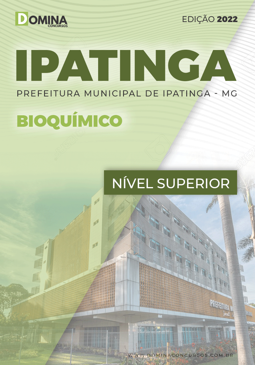Apostila Concurso Prefeitura Ipatinga MG 2022 Bioquímico