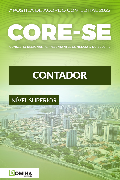 Download Apostila Concurso CORE SE 2022 Contador