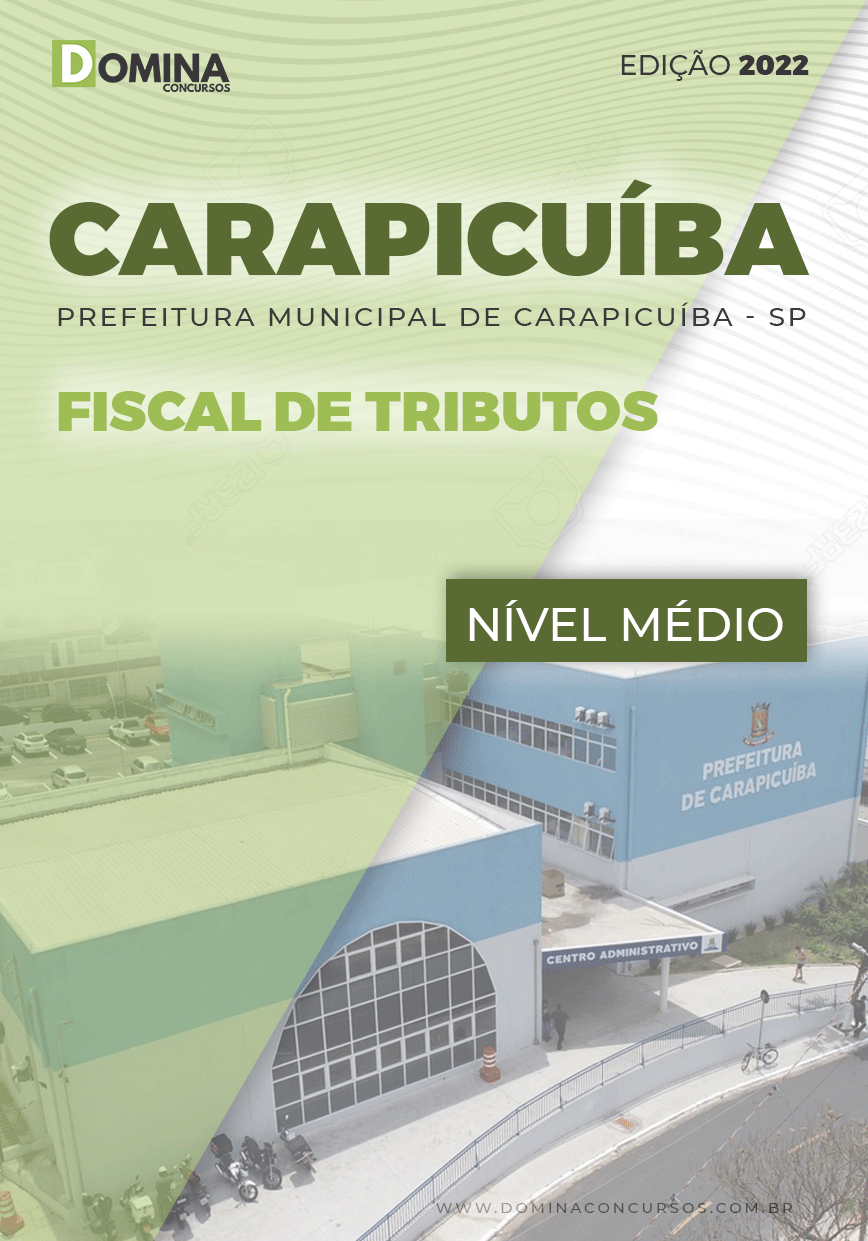 Apostila Concurso Carapicuíba SP 2022 Fiscal de Tributos