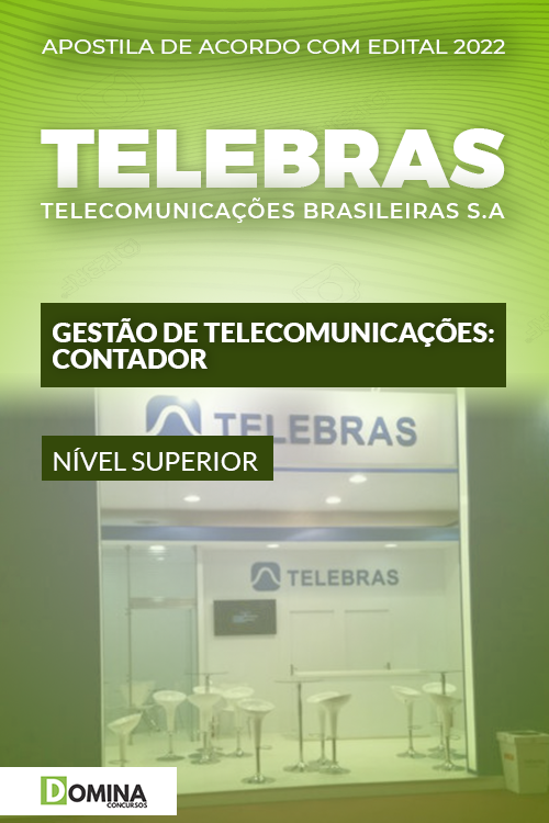 Apostila Concurso TELEBRAS 2022 Contador Cebraspe