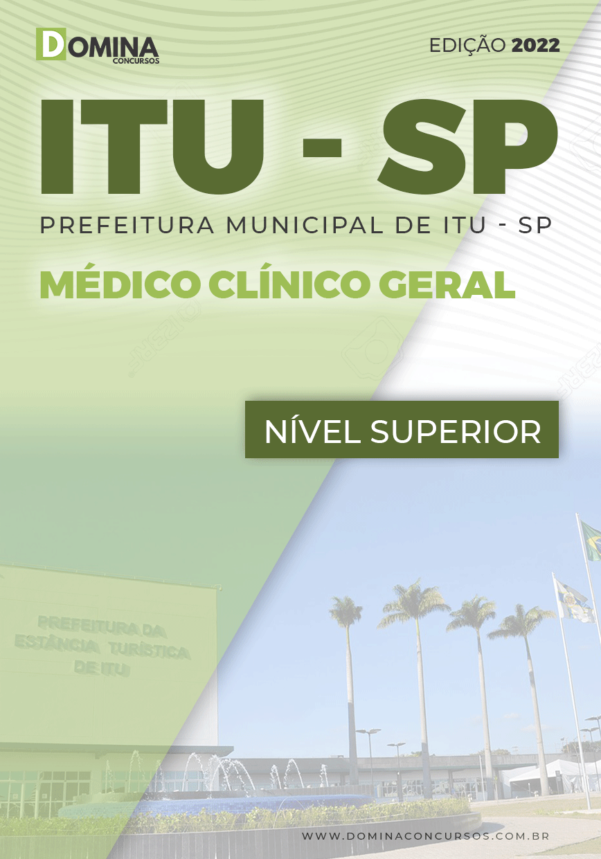 Apostila Concurso Pref Itu SP 2022 Médico Clínico Geral
