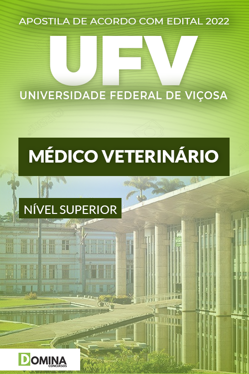 Download Apostila Concurso UFV 2022 Médico Veterinário
