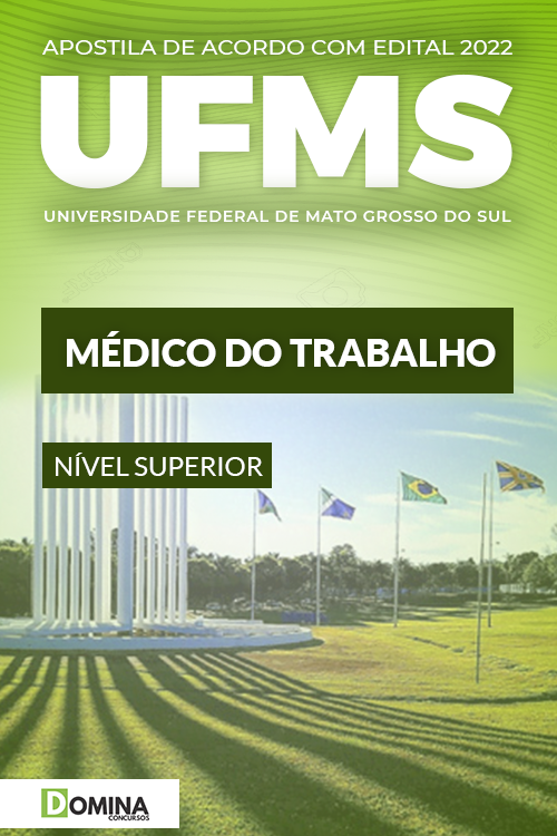 Apostila Concurso UFMS 2022 Médico do Trabalho