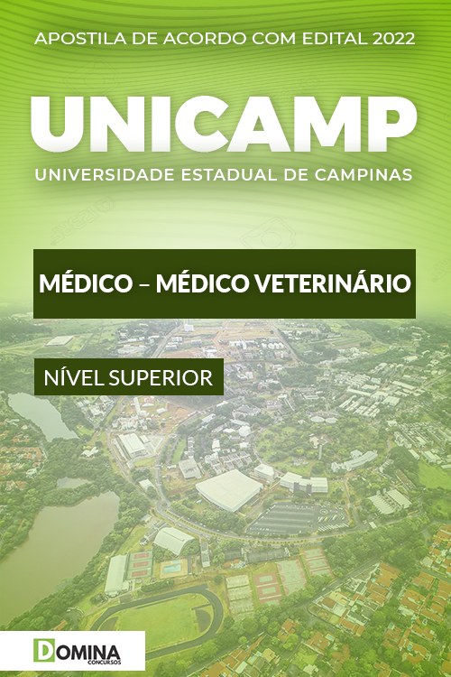 Apostila Concurso UNICAMP SP 2022 Médico Veterinário