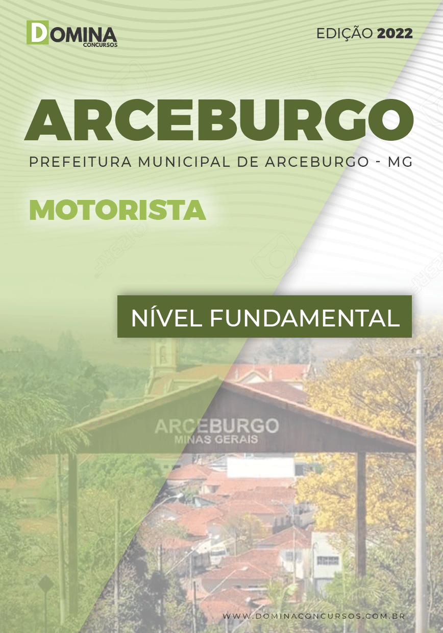 Apostila Concurso Pref Arceburgo MG 2022 Motorista