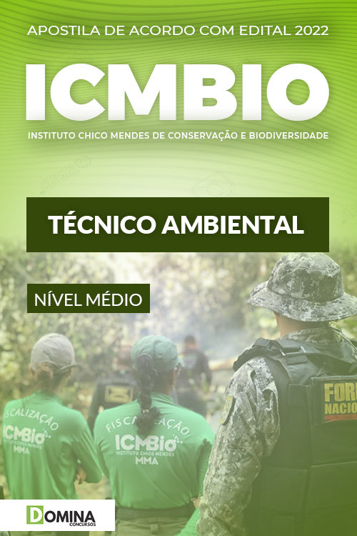 Apostila Concurso ICMBio 2022 Técnico Ambiental Cebraspe