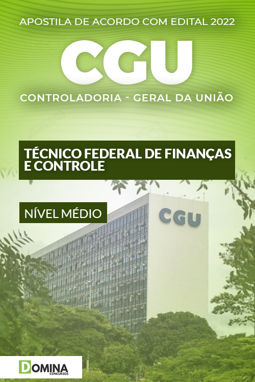 Apostila CGU 2022 Técnico Federal Finanças e Controle