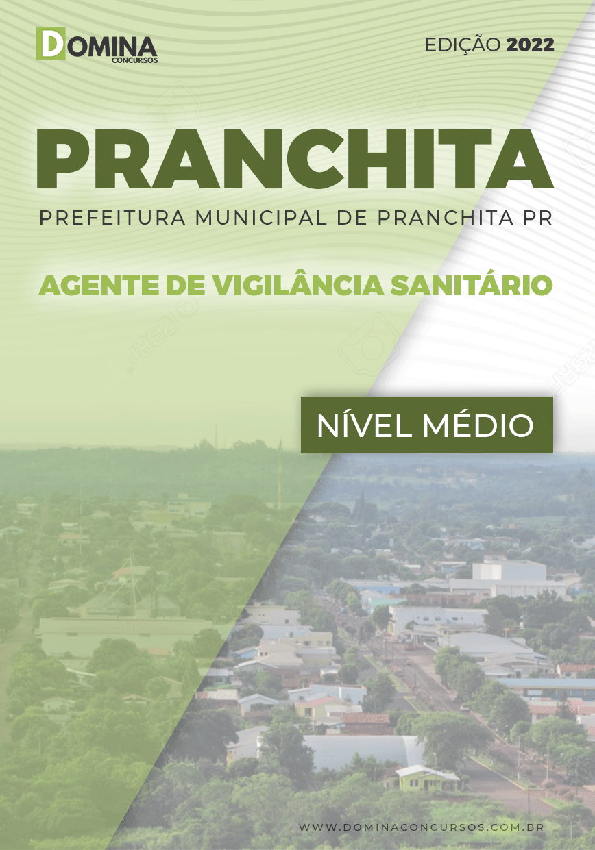 Apostila Pref Pranchita PR 2022 Agente de Vigilância Sanitário