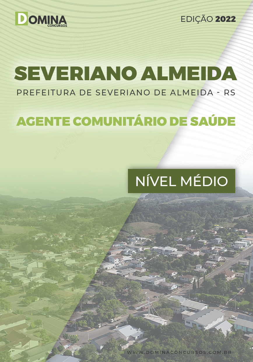 Apostila Pref Severiano RS 2022 Agente Comunitário Saúde