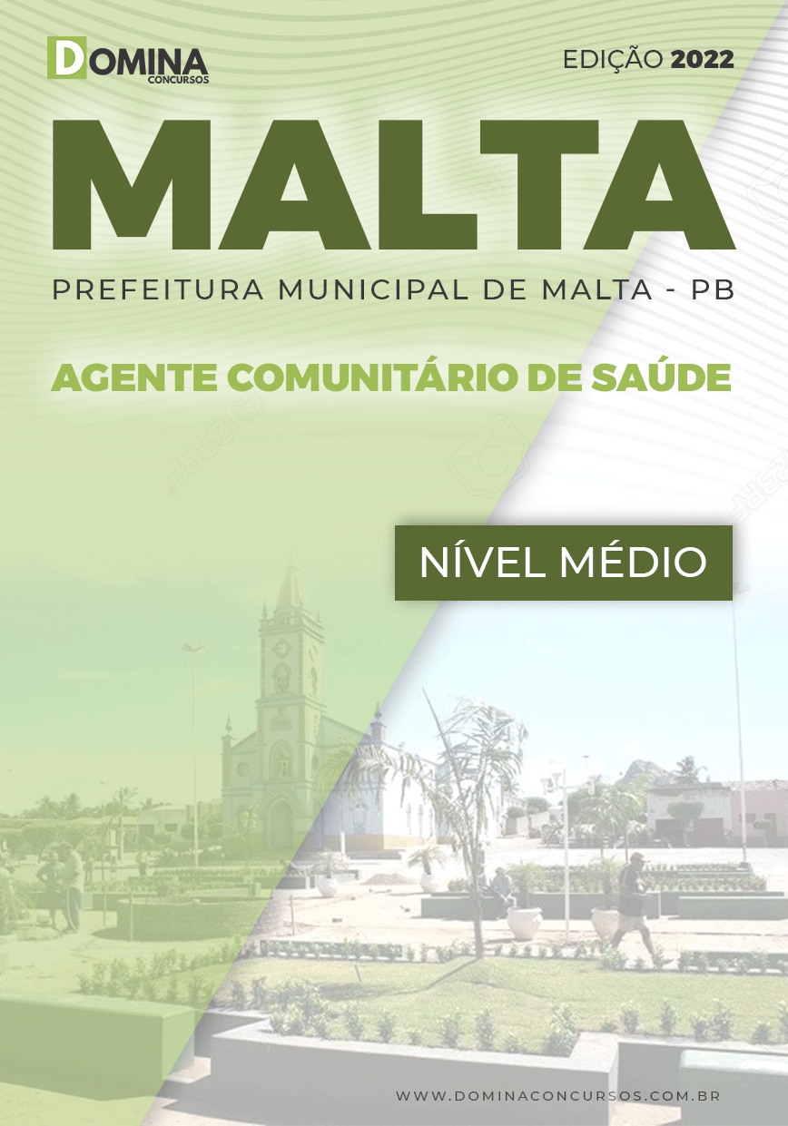 Apostila Prefeitura Malta PB 2022 Agente Comunitário de Saúde
