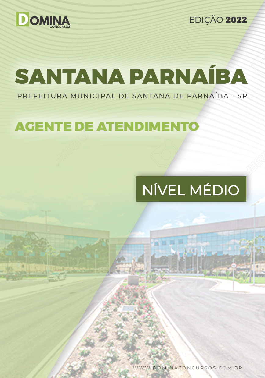 Apostila Santana de Parnaíba SP 2022 Agente de Atendimento
