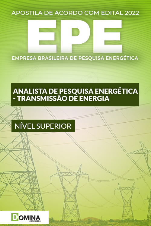 Apostila Concurso EPE 2022 Analista Transmissão de Energia