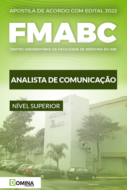 Apostila Concurso FMABC 2022 Analista de Comunicação